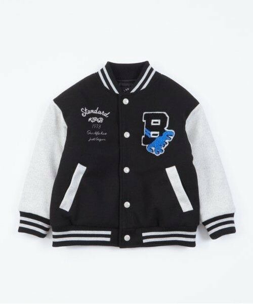 KP / ケーピー ブルゾン | KPBOY(ケーピーボーイ)恐竜ワッペンスタジャン(90～130) | 詳細9