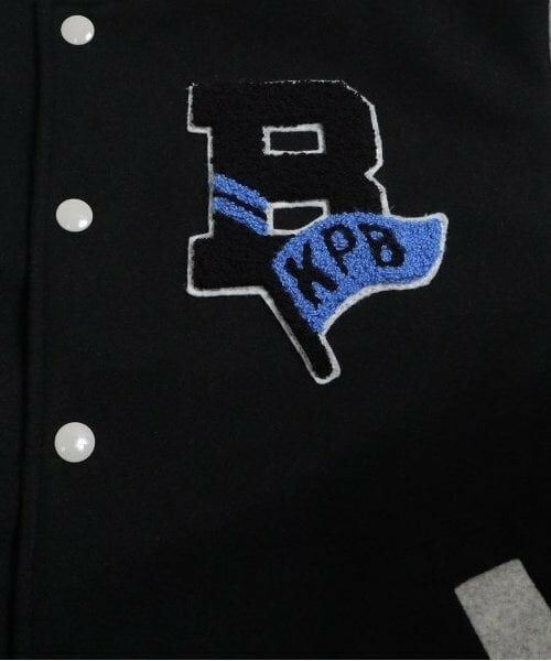 KP / ケーピー ブルゾン | KPBOY(ケーピーボーイ)フラッグワッペンスタジャン(140～160) | 詳細3