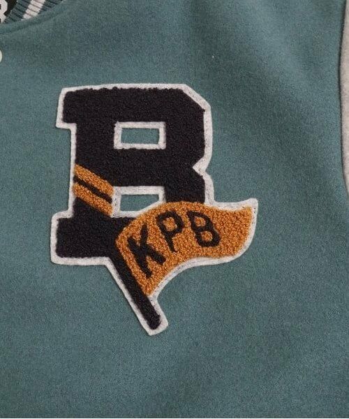 KP / ケーピー ブルゾン | KPBOY(ケーピーボーイ)フラッグワッペンスタジャン(140～160) | 詳細6