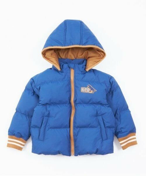 KP / ケーピー ブルゾン | KPBOY(ケーピーボーイ)ソロナ中綿恐竜ワッペンジャケット(90~130) | 詳細10