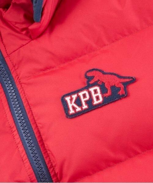 KP / ケーピー ブルゾン | KPBOY(ケーピーボーイ)ソロナ中綿恐竜ワッペンジャケット(90~130) | 詳細11