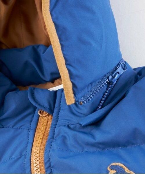 KP / ケーピー ブルゾン | KPBOY(ケーピーボーイ)ソロナ中綿恐竜ワッペンジャケット(90~130) | 詳細17