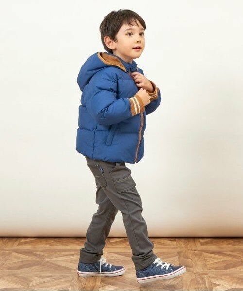 KP / ケーピー ブルゾン | KPBOY(ケーピーボーイ)ソロナ中綿恐竜ワッペンジャケット(90~130) | 詳細5