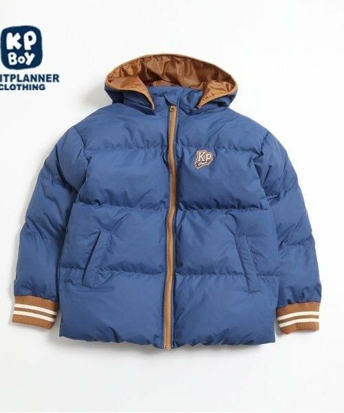 KP / ケーピー ブルゾン | KPBOY(ケーピーボーイ)ソロナ中綿ジャケット(140～160)（紺）