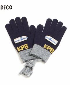 KP / ケーピー 手袋 | KPDECO(ケーピーデコ)電車モチーフテブクロ(M～L)