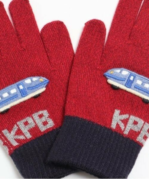 KP / ケーピー 手袋 | KPDECO(ケーピーデコ)電車モチーフテブクロ(M～L) | 詳細1