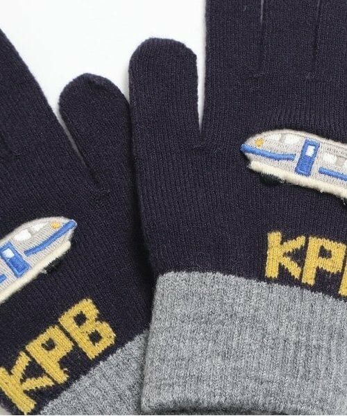 KP / ケーピー 手袋 | KPDECO(ケーピーデコ)電車モチーフテブクロ(M～L) | 詳細2