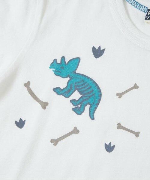 KP / ケーピー Tシャツ | KPBOY(ケーピーボーイ)CAYA 虫除け恐竜モチーフ半袖Tシャツ90 | 詳細3