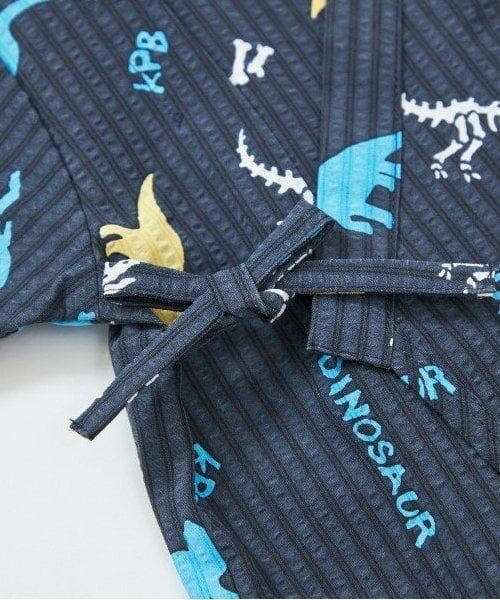KP / ケーピー 着物・浴衣・小物類 | KPBOY(ケーピーボーイ)恐竜プリント甚平オール(Free) | 詳細2