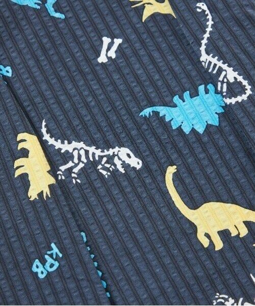 KP / ケーピー 着物・浴衣・小物類 | KPBOY(ケーピーボーイ)恐竜プリント甚平オール(Free) | 詳細4