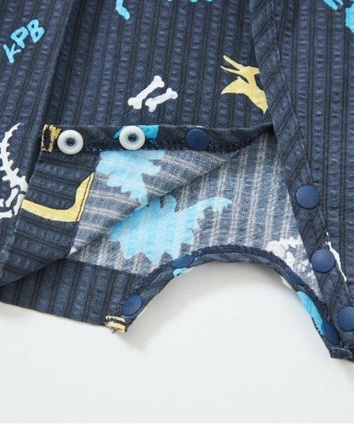 KP / ケーピー 着物・浴衣・小物類 | KPBOY(ケーピーボーイ)恐竜プリント甚平オール(Free) | 詳細5