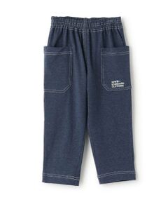 KP / ケーピー その他パンツ | デニム風薄手ニット７分丈パンツ