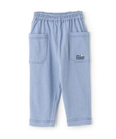 KP / ケーピー その他パンツ | デニム風薄手ニット７分丈パンツ