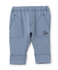 KP / ケーピー ショート・ハーフ・半端丈パンツ | ストレッチデニムニット７分丈パンツ