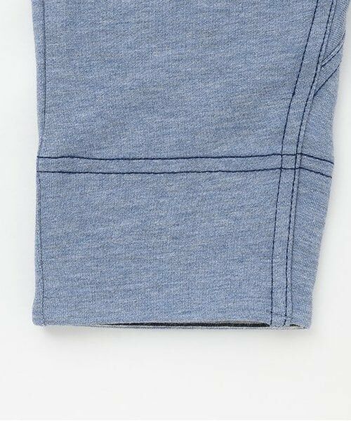 KP / ケーピー ショート・ハーフ・半端丈パンツ | ストレッチデニムニット７分丈パンツ | 詳細5