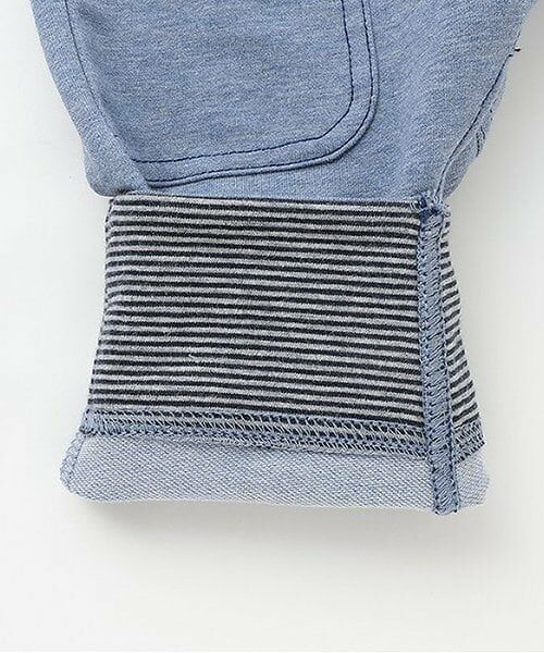 KP / ケーピー ショート・ハーフ・半端丈パンツ | ストレッチデニムニット７分丈パンツ | 詳細7