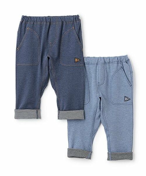 KP / ケーピー その他パンツ | ストレッチデニムニット７分丈パンツ | 詳細10