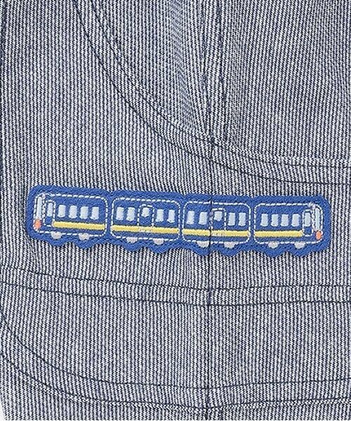 KP / ケーピー その他パンツ | ストライプジャガード電車ワッペン７分丈パンツ | 詳細6