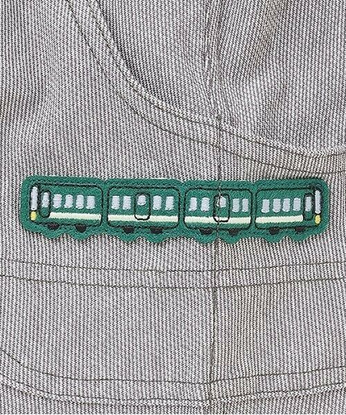 KP / ケーピー その他パンツ | ストライプジャガード電車ワッペン７分丈パンツ | 詳細7