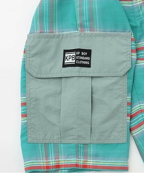 KP / ケーピー ショート・ハーフ・半端丈パンツ | TC先染めチェックハーフパンツ | 詳細4