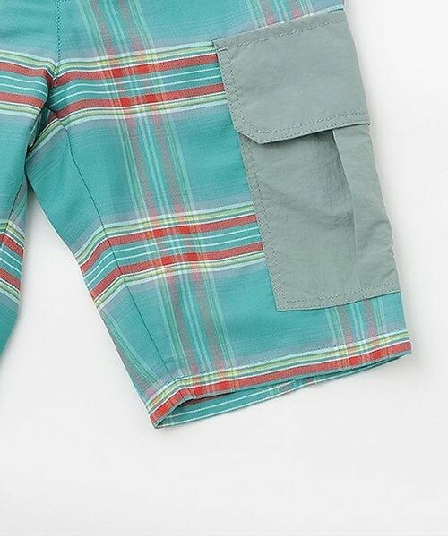 KP / ケーピー ショート・ハーフ・半端丈パンツ | TC先染めチェックハーフパンツ | 詳細6