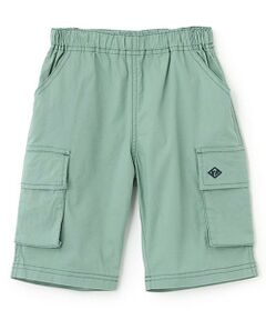 KP / ケーピー ショート・ハーフ・半端丈パンツ | ストレッチブロードカーゴパンツ