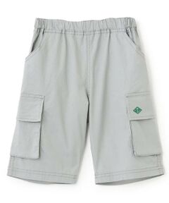 KP / ケーピー ショート・ハーフ・半端丈パンツ | ストレッチブロードカーゴパンツ