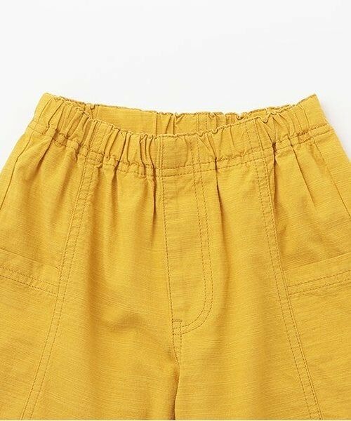 KP / ケーピー ショート・ハーフ・半端丈パンツ | スラブ織りハーフパンツ | 詳細2