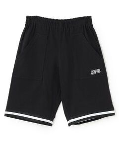 KP / ケーピー ショート・ハーフ・半端丈パンツ | ソロナラインテープつきハーフパンツ