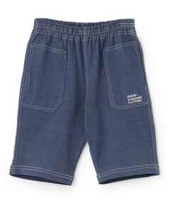 KP / ケーピー ショート・ハーフ・半端丈パンツ | 【100-160cm】リバー天竺ハーフパンツ