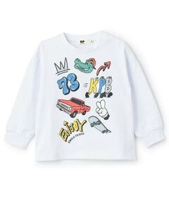 KP / ケーピー Tシャツ | KPBポッププリント長袖Tシャツ