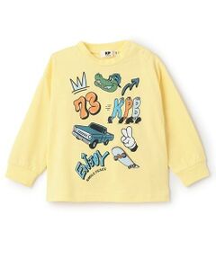 KP / ケーピー Tシャツ | KPBポッププリント長袖Tシャツ