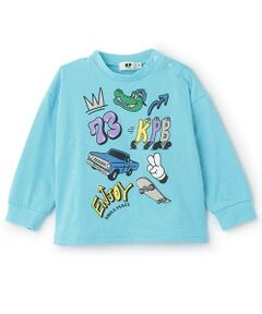 KP / ケーピー Tシャツ | KPBポッププリント長袖Tシャツ
