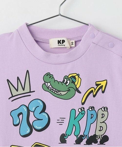 KP / ケーピー Tシャツ | KPBポッププリント長袖Tシャツ | 詳細2