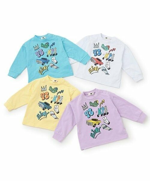 KP / ケーピー Tシャツ | KPBポッププリント長袖Tシャツ | 詳細9