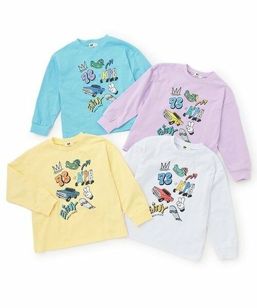 KP / ケーピー Tシャツ | KPBポッププリント長袖Tシャツ | 詳細9