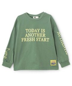 KP / ケーピー Tシャツ | ロゴプリント長袖Tシャツ