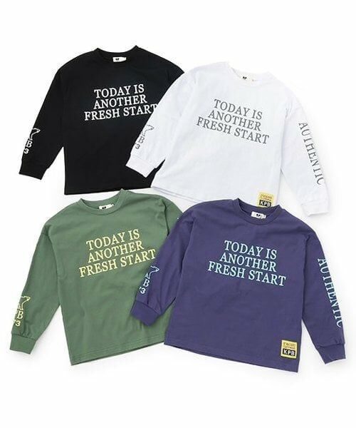 KP / ケーピー Tシャツ | ロゴプリント長袖Tシャツ | 詳細8