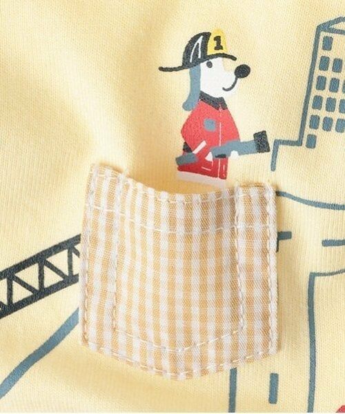 KP / ケーピー Tシャツ | WORKINGCARSプリント長袖Tシャツ（クリーム） | 詳細4