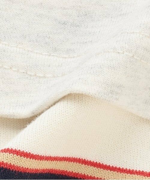 KP / ケーピー Tシャツ | レイヤード風電車ワッペン長袖Tシャツ | 詳細7