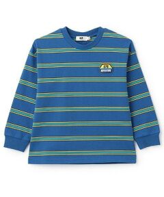 KP / ケーピー Tシャツ | マルチボーダー長袖Tシャツ