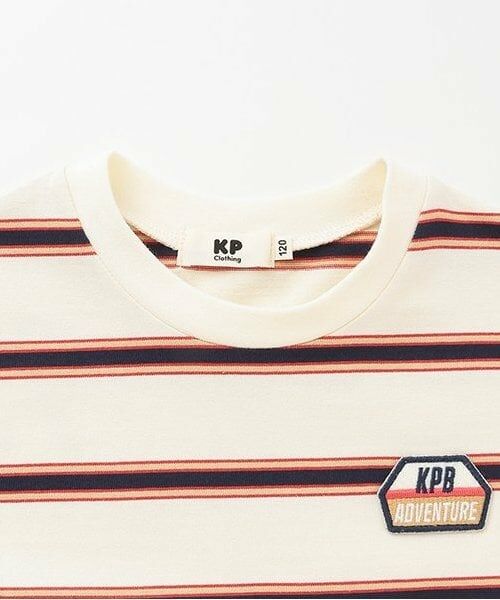 KP / ケーピー Tシャツ | マルチボーダー長袖Tシャツ | 詳細2