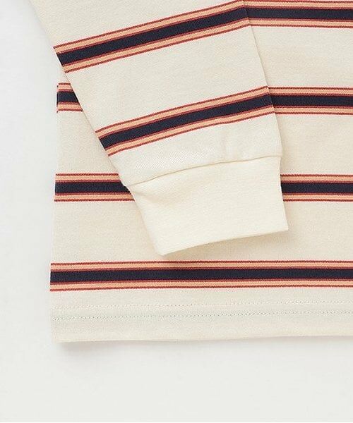 KP / ケーピー Tシャツ | マルチボーダー長袖Tシャツ | 詳細4