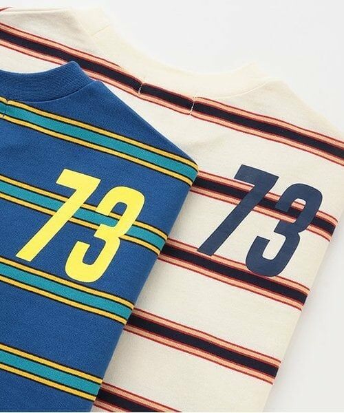 KP / ケーピー Tシャツ | マルチボーダー長袖Tシャツ | 詳細5