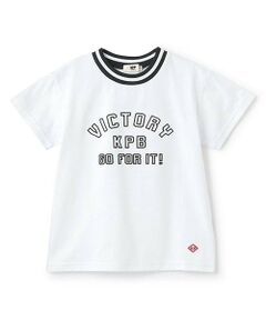 KP / ケーピー Tシャツ | ソロナリブ衿つき半袖Tシャツ