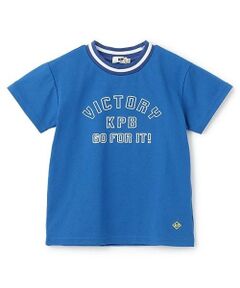 KP / ケーピー Tシャツ | ソロナリブ衿つき半袖Tシャツ