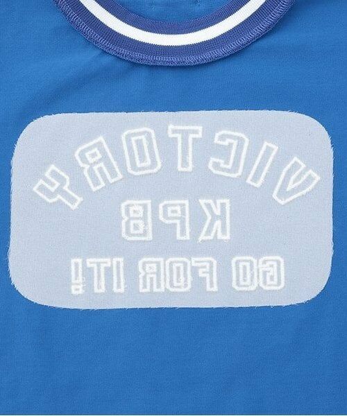 KP / ケーピー Tシャツ | ソロナリブ衿つき半袖Tシャツ | 詳細4