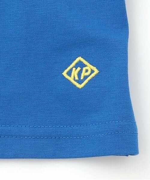 KP / ケーピー Tシャツ | ソロナリブ衿つき半袖Tシャツ | 詳細6