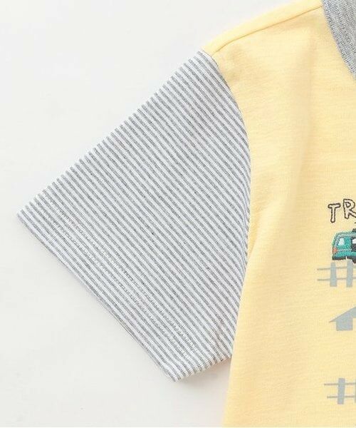 KP / ケーピー Tシャツ | 電車刺しゅう半袖Tシャツ | 詳細3