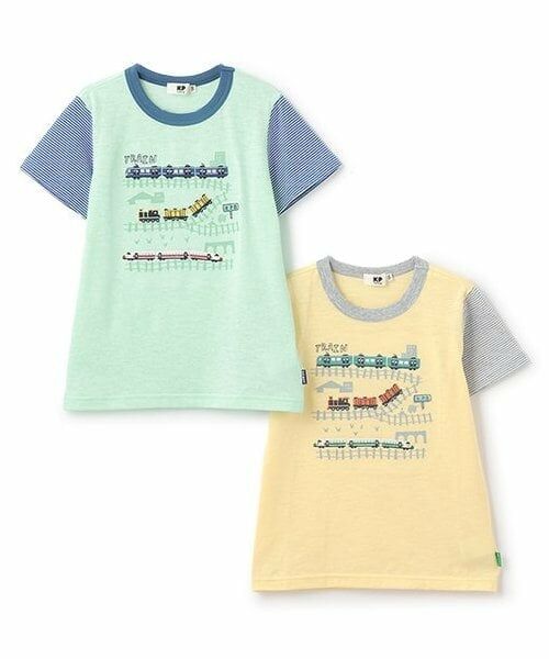 KP / ケーピー Tシャツ | 電車刺しゅう半袖Tシャツ | 詳細9